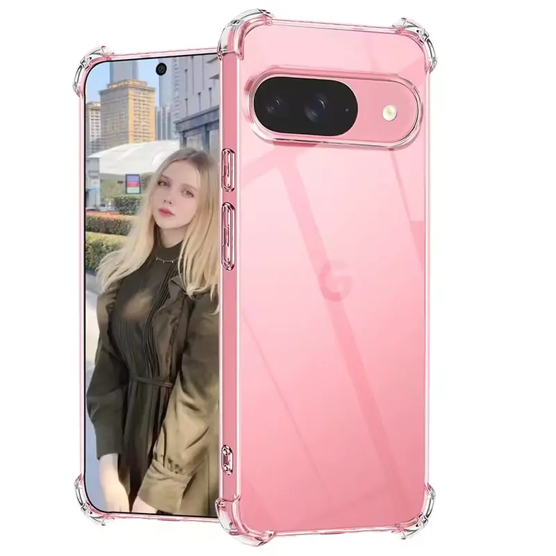 כיסוי שקוף פינות מסיבי Google Pixel 9 PRO XL