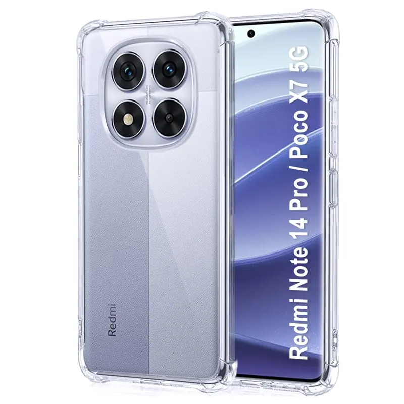 כיסוי שקוף פינות לשיומי Note 14 Pro