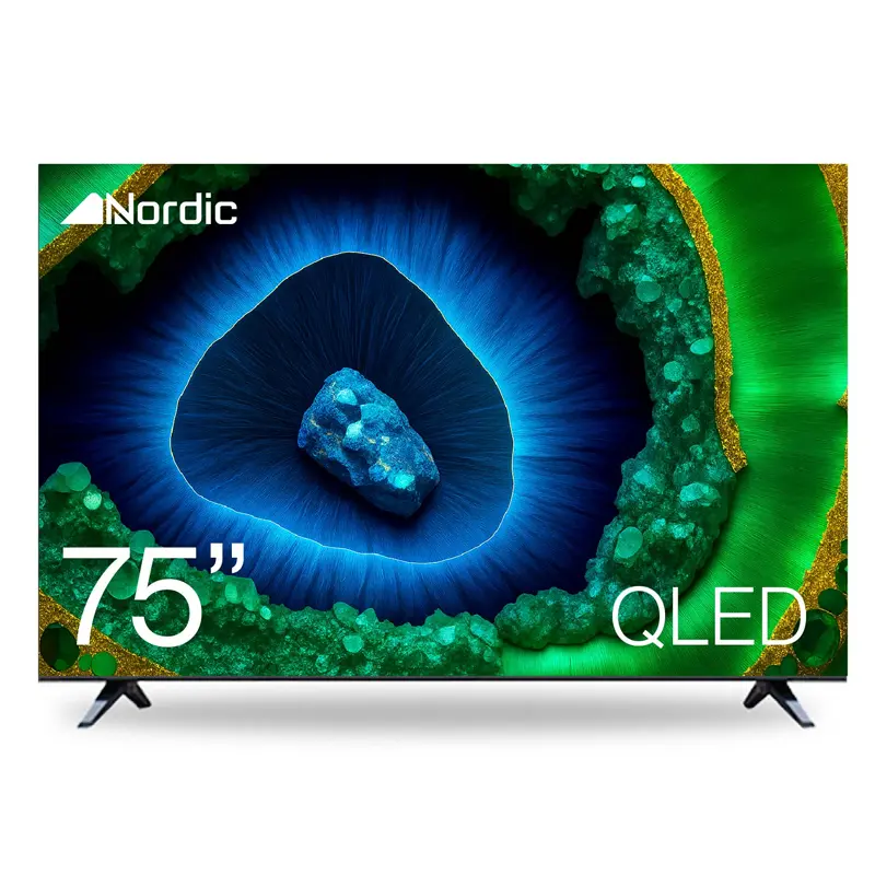 טלוויזיה חכמה "75 Nordic QLED UHD ZT750TV