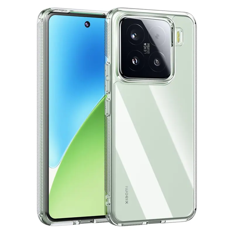 כיסוי שקוף מסיבי לשיומי Redmi 15