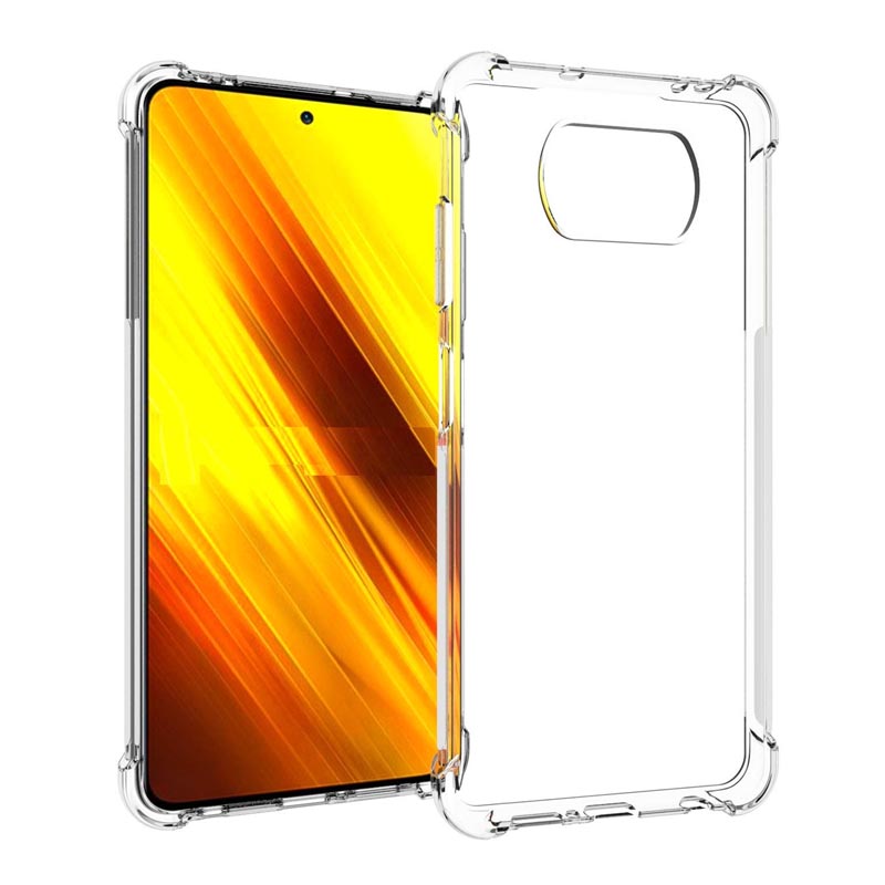 כיסוי שקוף פינות Poco X3/X3 GT