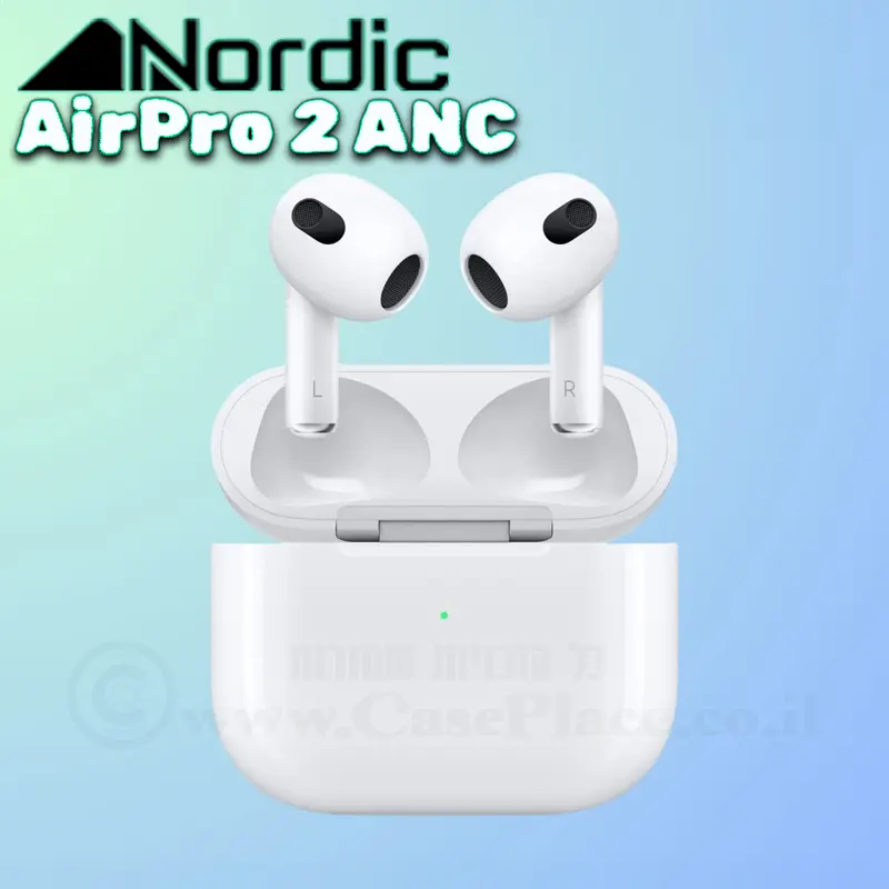 אוזניות אלחוטיות Nordic AirPro 2 ANC